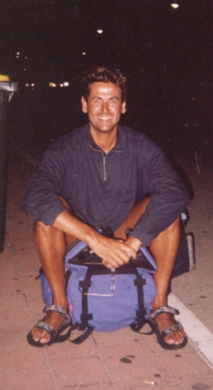 1997. Australia. New South Wales. Sydney. Come si vede, la felicità che mi ha regalato questo viaggio è ben stampata sulla mia faccia…